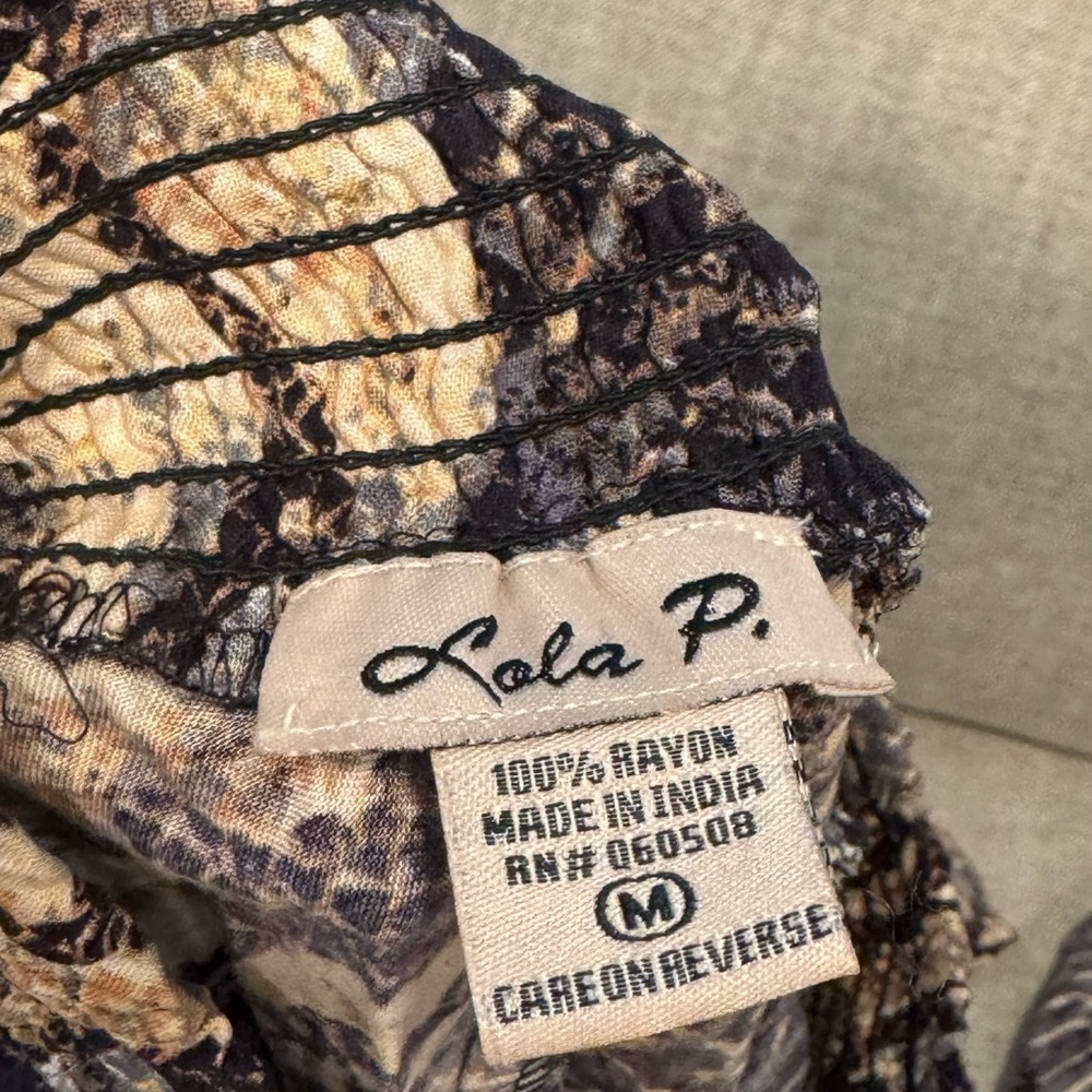 Lola Asymmetrical Skirt - Black and Tan